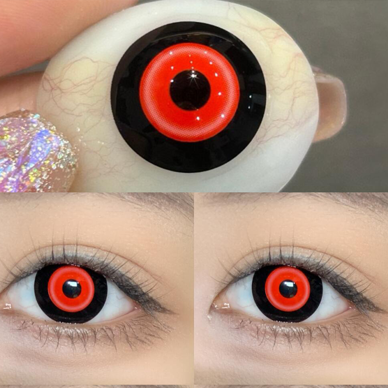 LENSPOISON-Ken Kaneki Black Red