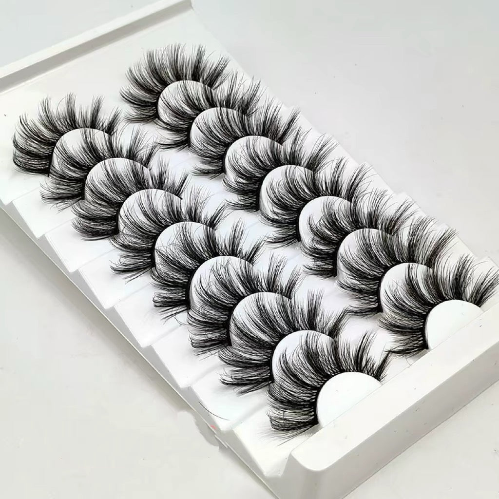 **Ultra Dramatic 3D Multi-Layer Voluminous Lashes | Extra Long & Super Curly Stage & Club Glam**