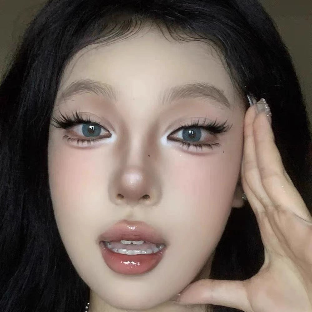 Exaggerated stage night club false eyelashes thick eyeliner lengthening and thickening 3D multi-layer huge curling