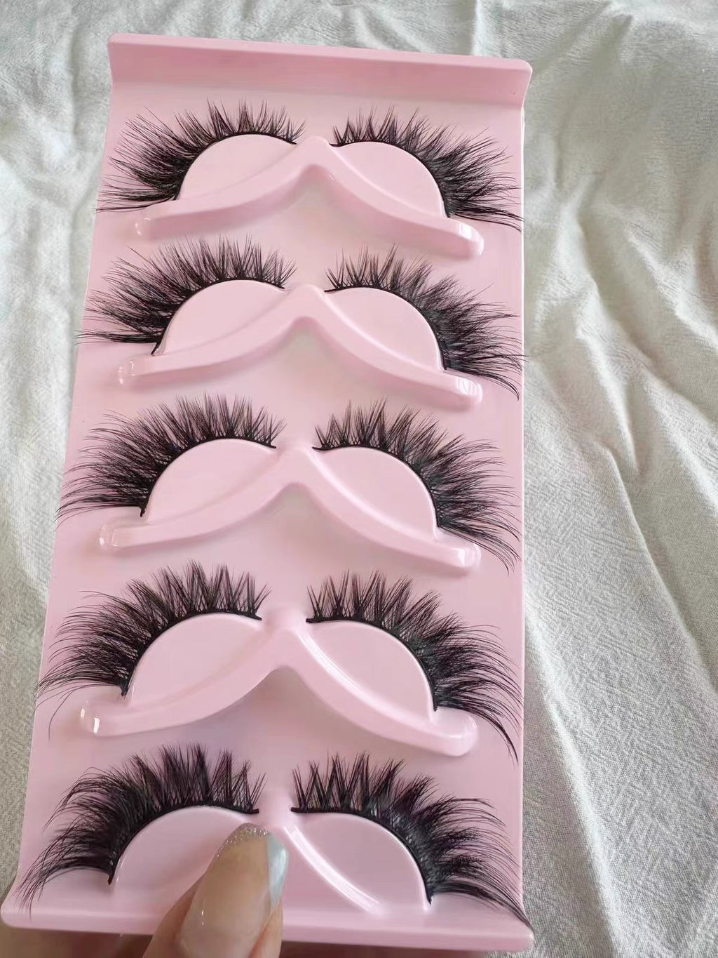 Exaggerated stage night club false eyelashes thick eyeliner lengthening and thickening 3D multi-layer huge curling