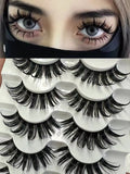 Barbie cartoon eye big demon false eyelashes natural simulation thick whole thick stem hard cat ear fairy graft same model