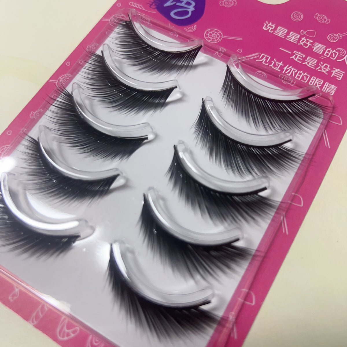 Thai-style fox-style natural-style false eyelashes, devil eyes, thick eyelashes, cartoon-style light European-style one-piece eyelashes