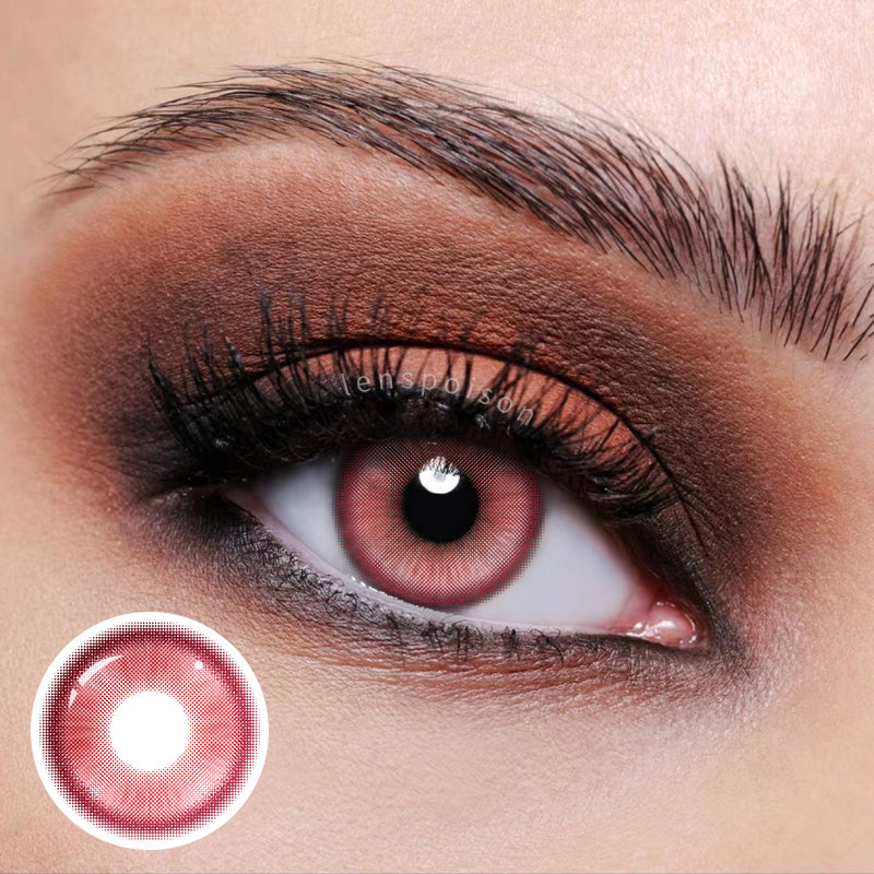 LENSPOISON-Magic Eye Berry Red