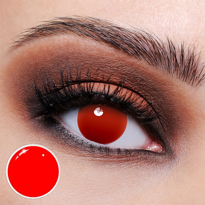 LENSPOISON-Red Out(Blind Lens No Optical Zone)