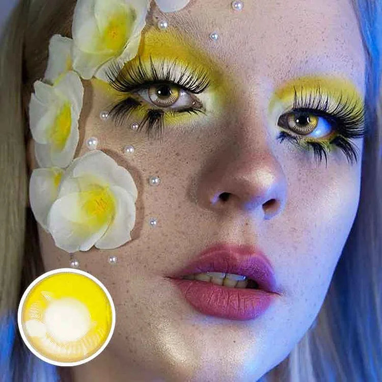 LENSPOISON-Anime Yellow