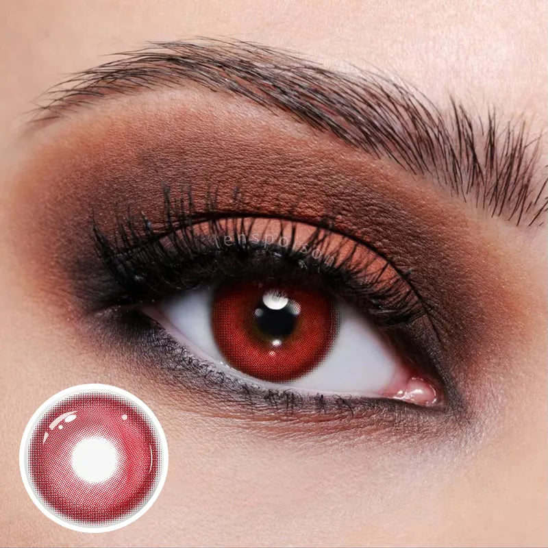 LENSPOIOSN-Crimson Spell Red