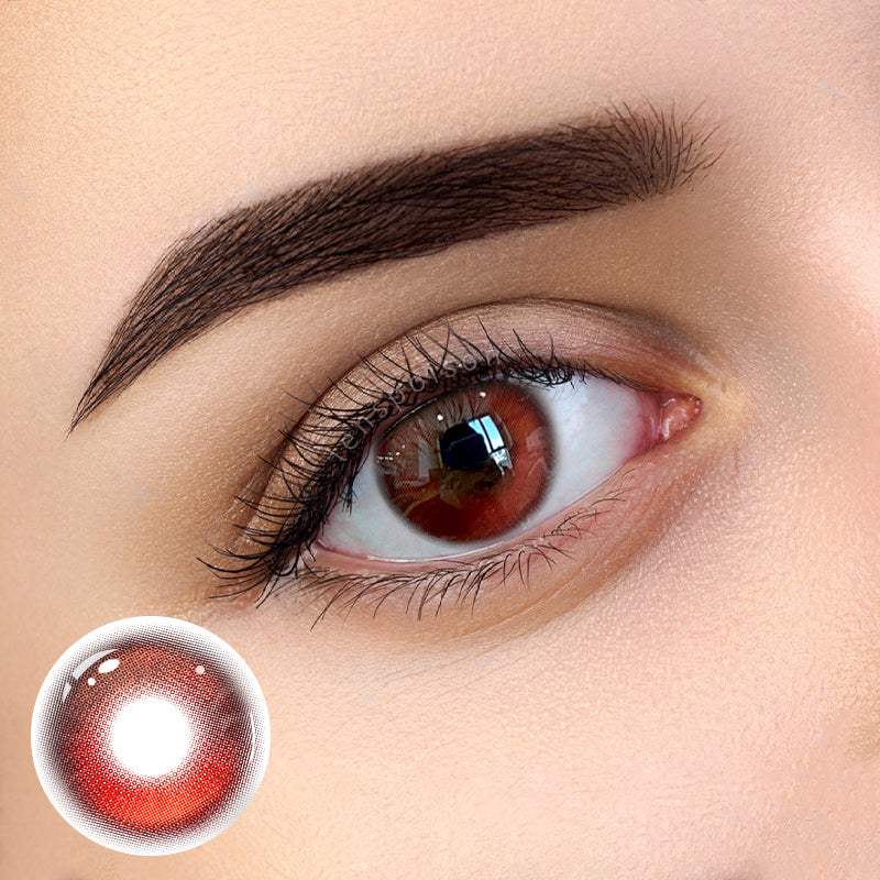 LENSPOISON-Peach Nectar Red
