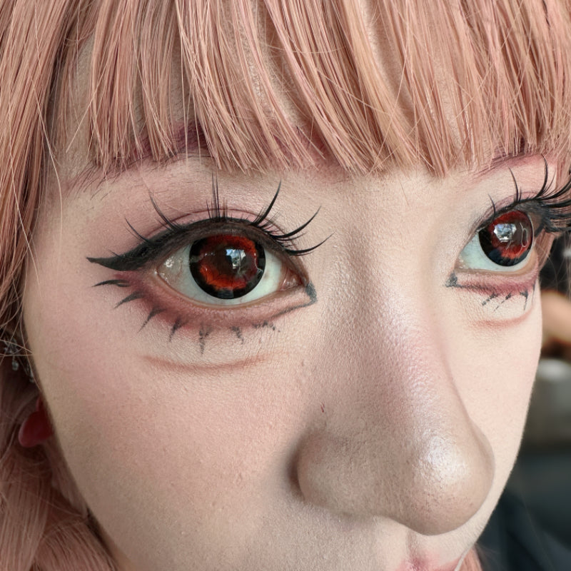 LENSPOISON-Daring Web Red