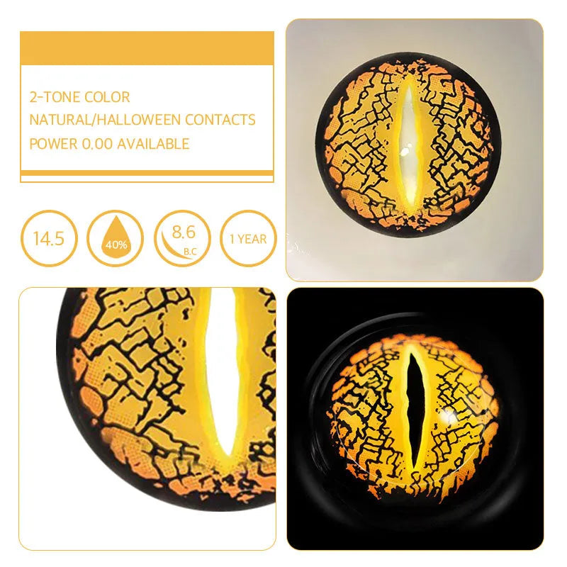 LENSPOISON-Lizard Eye Brown