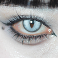 LENSPOISON-Doya Cat Eye Silver Gray（Weighted, 1 day disposable)
