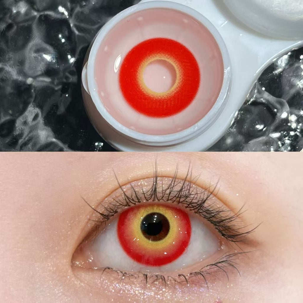 LENSPOISON-Niffty Yellow-Red