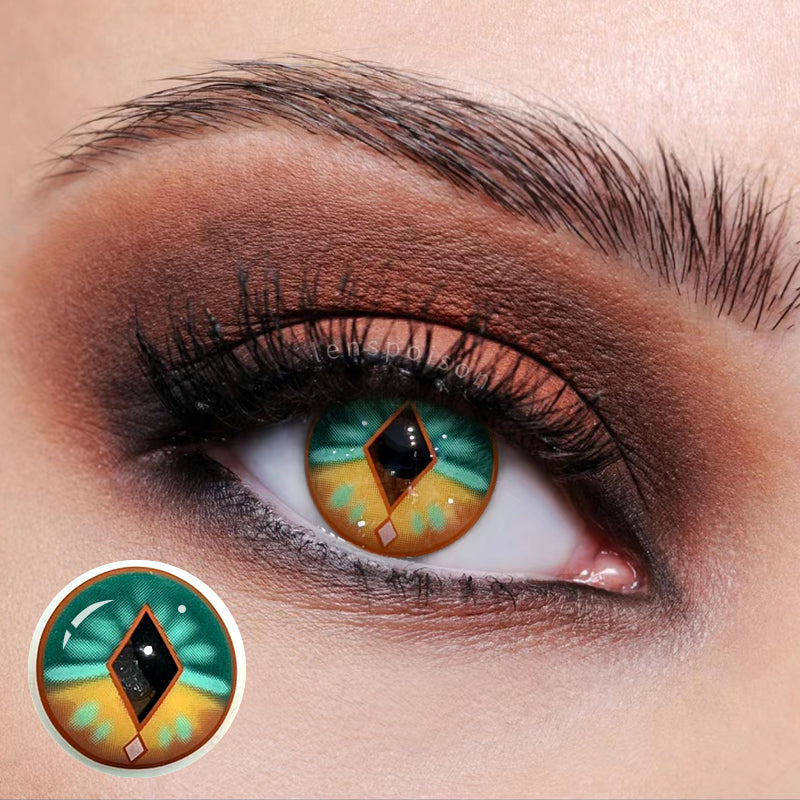 LENSPOIOSN-Kinich Green-Yellow