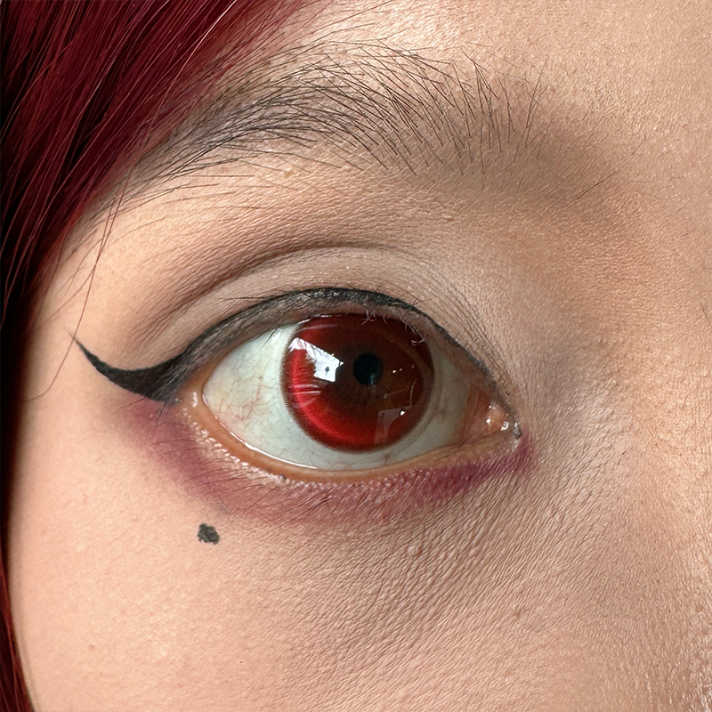 LENSPOISON-Ruby Inferno Red
