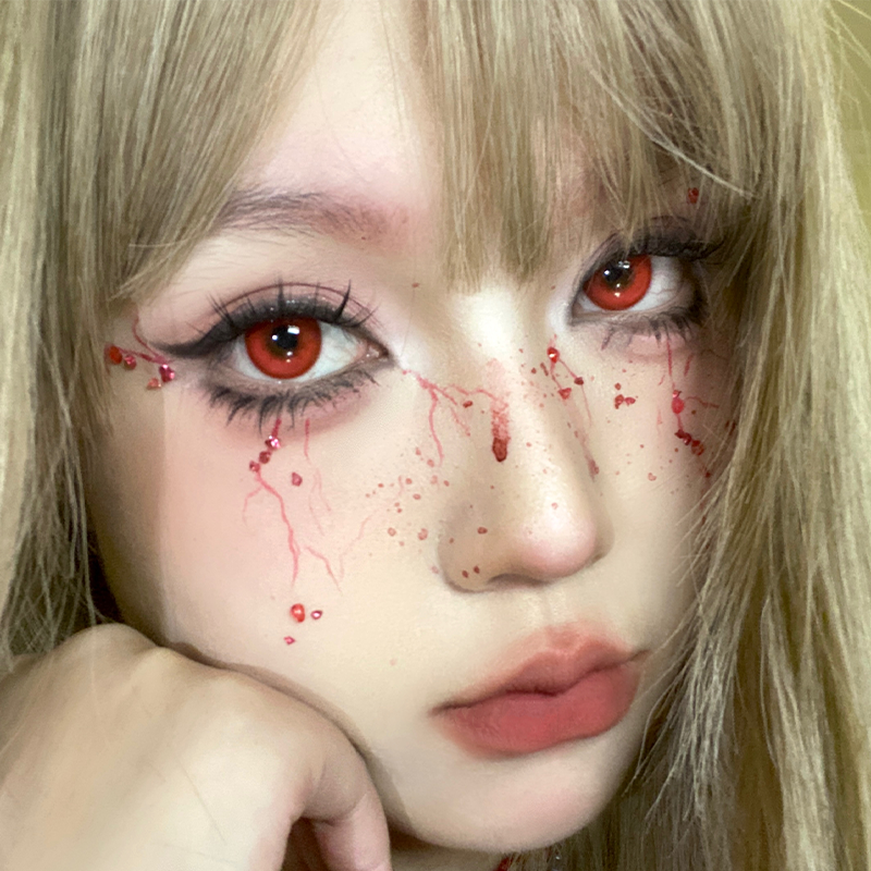 LENSPOIOSN-Crimson Spell Red