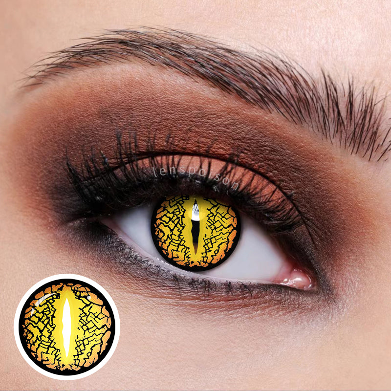 LENSPOISON-Lizard Eye Brown