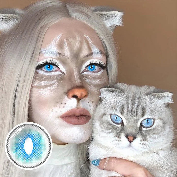 LENSPOISON-Ragdoll Cat Blue