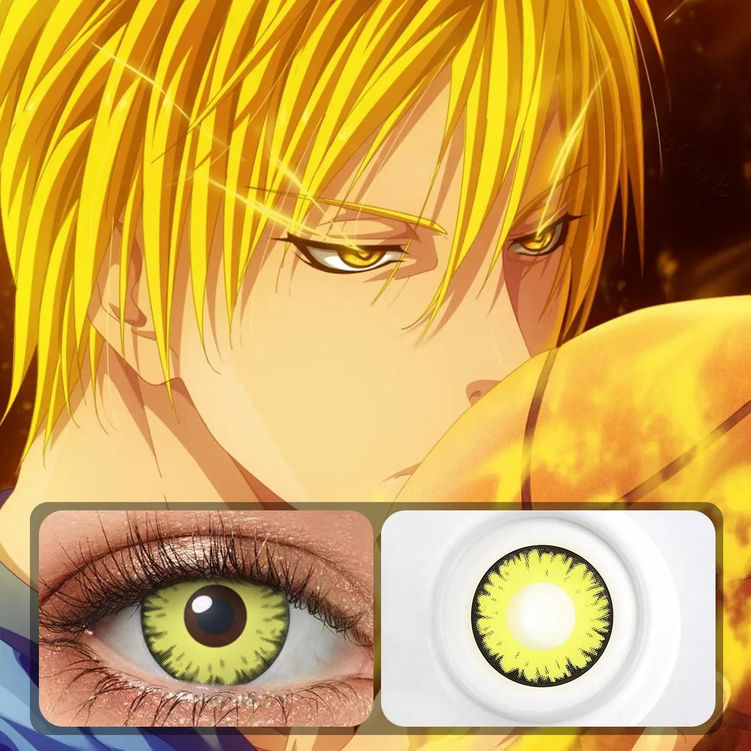 LENSPOISON-Moon Yellow Vampire