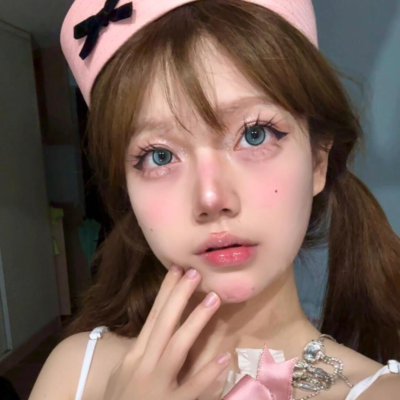 LENSPOIOSN-Barbie Doll Glass Green