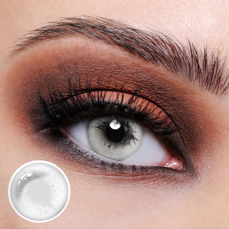 LENSPOISON-Cracked Eye Gray