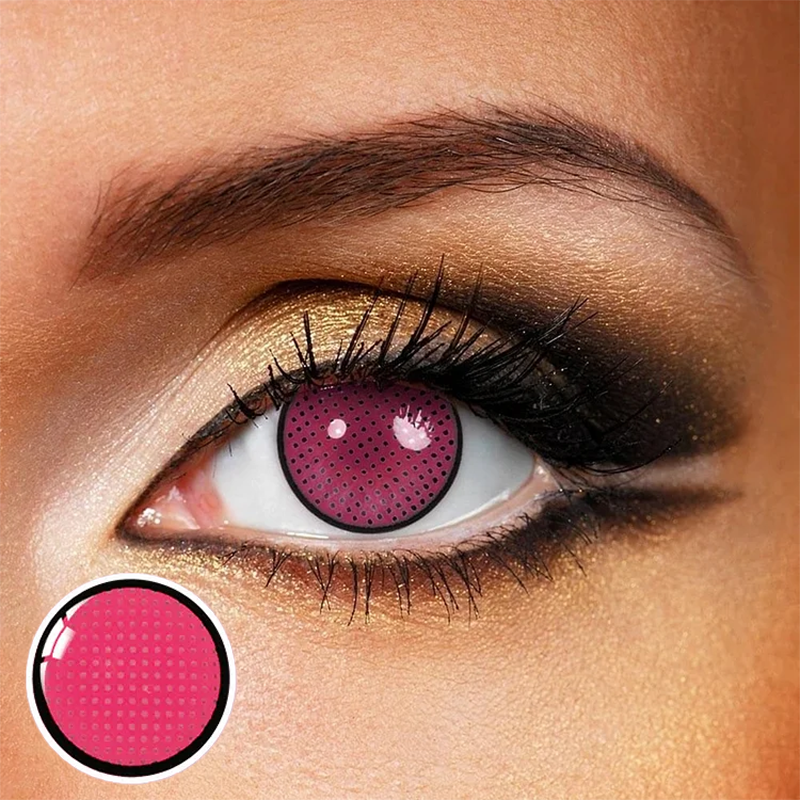 LENSPOISON-Rose Pink Mesh
