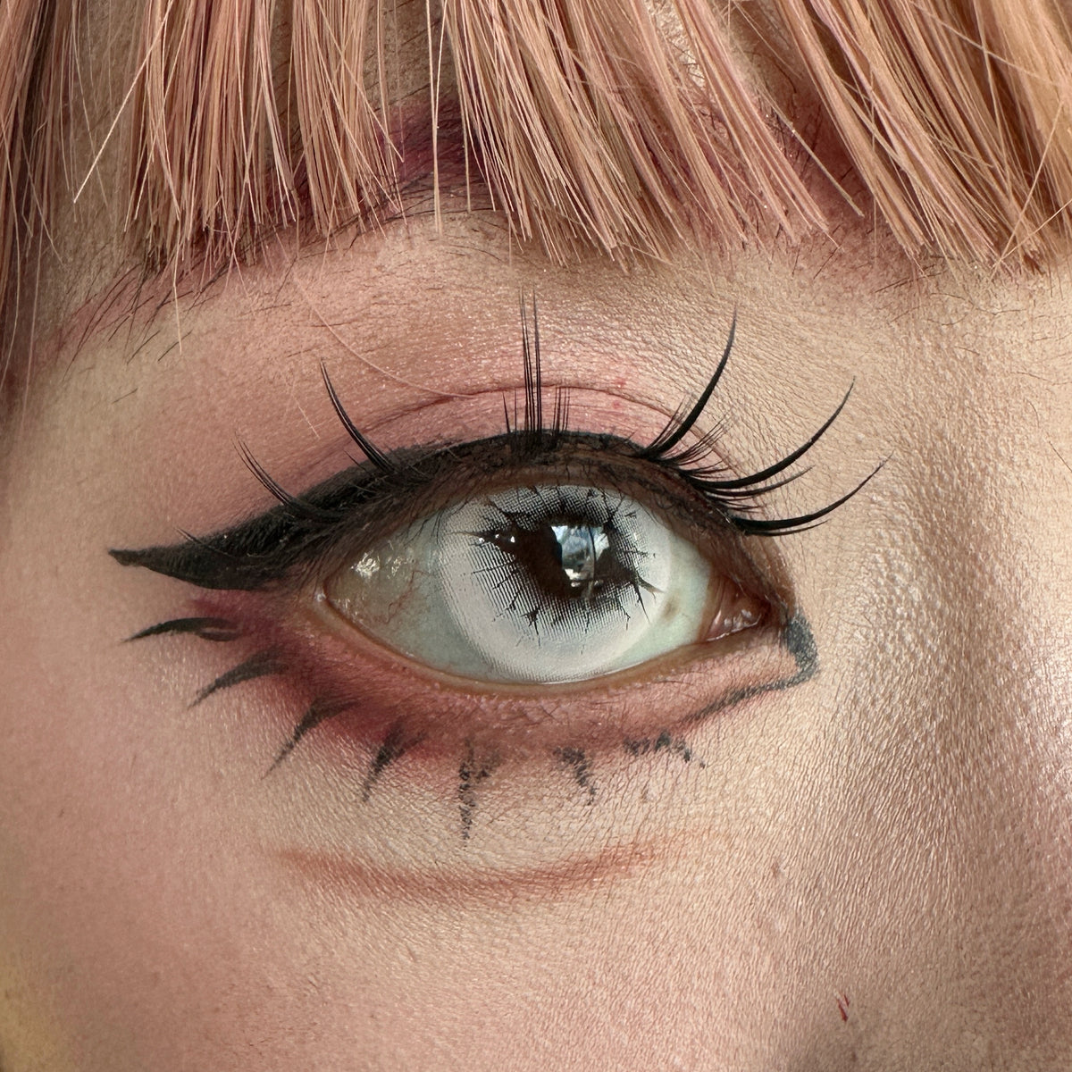 LENSPOISON-Cracked Eye Gray