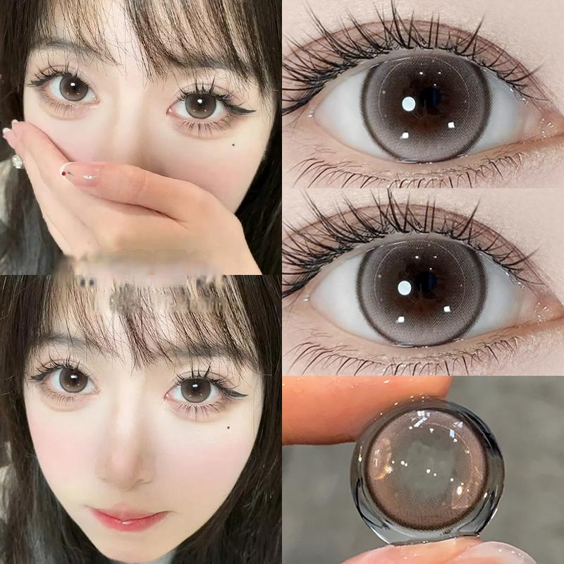 LENSPOISON-Caramel Starlight Brown