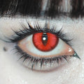 LENSPOISON-Doya Cat Eye Red（Weighted, 1 day disposable)